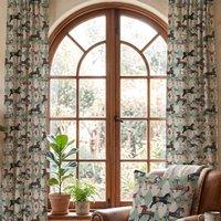 Carrie Neely Carousel Made To Measure Curtains Duck Egg