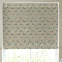 Emily Bond Peggy Made To Measure Roman Blind Duck Egg