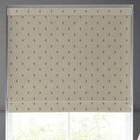 Emily Bond Wild Thyme Made To Measure Roman Blind Charcoal