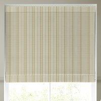 Emily Bond Cornish Stripe Made To Measure Roman Blind Gold Natural