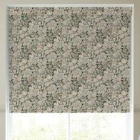 Emily Bond Somerset Rose Blackout Made To Measure Roller Blind Vintage Blue