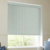 Emily Bond Cornish Stripe Translucent Made To Measure Roller Blind Duckegg