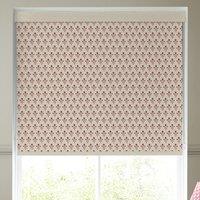 Emily Bond Hawthorn Blackout Made To Measure Roller Blind Swiss Red