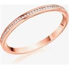 Rose-Gold Diamond Eternity Ring (L) HET8971