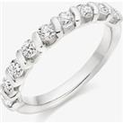 Platinum Bar-Set Diamond Eternity Ring (M) HET9352