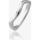 Platinum 4.5mm Wave Wedding Ring WR1-1010(4.5)