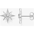 THOMAS SABO Sterling Silver Magic Stars Cubic Zirconia Stud Earrings H2081-051-14