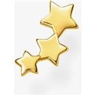 THOMAS SABO Gold Plated Stars Single Stud Earring H2142-413-39