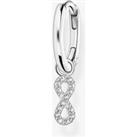 THOMAS SABO Ladies Single Hoop Infinity Pendant Earring CR704-051-14