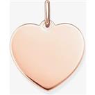 THOMAS SABO Rose Gold Plated Heart Pendant LBPE0017-415-12