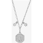 ChloBo Island Energy Divine Connection Silver Necklace SN3310