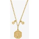 ChloBo Island Energy Divine Connection Gold-Tone Necklace GN3311