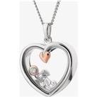Clogau Tree of Life Heart Inner Charm Pendant Necklace 3SICLP14