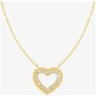 Nomination Lovecloud Gold Tone Plated Heart Necklace 240504/008