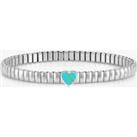 Nomination XTE Life Stainless Steel Turquoise Heart Bracelet 046009/102