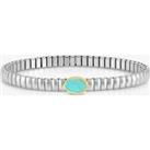 Nomination XTE Life Stainless Steel Turquoise Oval Bracelet 046009/128