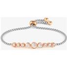 Nomination Milleluci Colour Stainless Steel White Crystal Circles Bracelet 028010/010