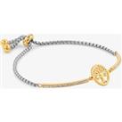 Nomination Milleluci Gold Finish Cubic Zirconia Tree of Life Bracelet 028006/017