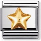 Nomination CLASSIC Gold Daily Life Raised Star Charm 030110/12