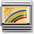 Nomination CLASSIC Gold Daily Life Rainbow and Sun Charm 030263/08