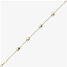 9ct Gold Pebble Chain Bracelet CN006-07
