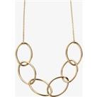 9ct Oval Link Necklace GN274