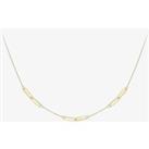 9ct Yellow Gold Double Open Oval Link Necklace CN686-17