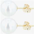 9ct Yellow Gold Freshwater Pearl Stud Earrings EOZ108RF