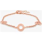 Rosa Lea Open Circle Bracelet AE-950639H-1