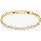 Swarovski Angelic Clear Crystal Pave Gold Tone Bracelet 5505469