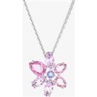 Swarovski Gema Pink Flower Pendant Necklace 5662493