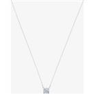 Swarovski Attract Square Clear Crystal Necklace 5510696