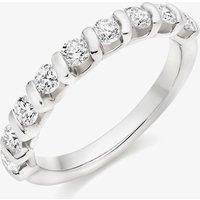 Platinum Bar-Set Diamond Eternity Ring (M) HET9352