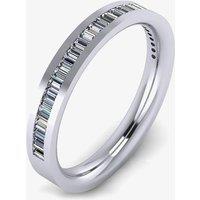 Platinum 0.40ct Baguette-Cut Diamond Eternity Ring (M) HET2204