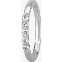 1888 Collection Platinum 0.30ct Five-Stone Diamond Ring HET1001(.30CT PLUS F-G/SI1-SI2/0.32ct