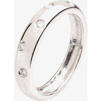18ct White Gold Five Stone Diamond Set Band Ring 18DR170-W N