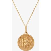 9ct Gold St Christopher Medallion 1-61-7719