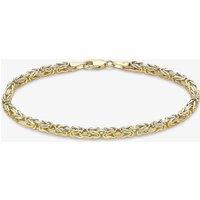 9ct Yellow Gold 7.5 Inch Byzantine Chain Bracelet 1.29.9092