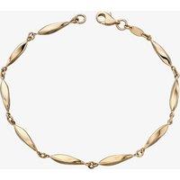 9ct Gold Marquise Bracelet GB456