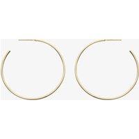 9ct Gold 30mm Hoop Earrings GE2203