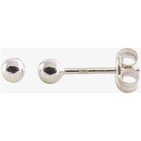 9ct White Gold Small Ball Stud Earrings 5-55-5853