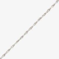 Sterling Silver 18inch Prince Of Wales Rope Chain S8R18