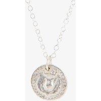 Sterling Silver Coin Pendant Necklace BBN01