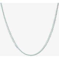 Silver 22inch Curb Chain N228