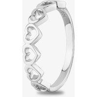 Rosa Lea Multiple Open Heart Ring AM-2THB025504 50