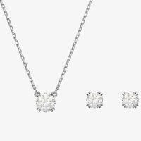 Swarovski Ladies Constella Rhodium Plated Jewellery Set 5647663