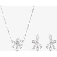 Swarovski Volta Bow Pendant & Earring Jewellery Set 5660118