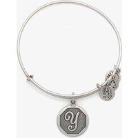 ALEX AND ANI Initial 'Y' Charm Bangle A13EB14YS