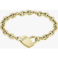 BOSS Dinya Gold Plated Heart Chain Bracelet 1580419