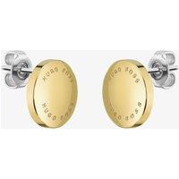 BOSS Medallion Gold-Tone Disc Stud Earrings 1580159